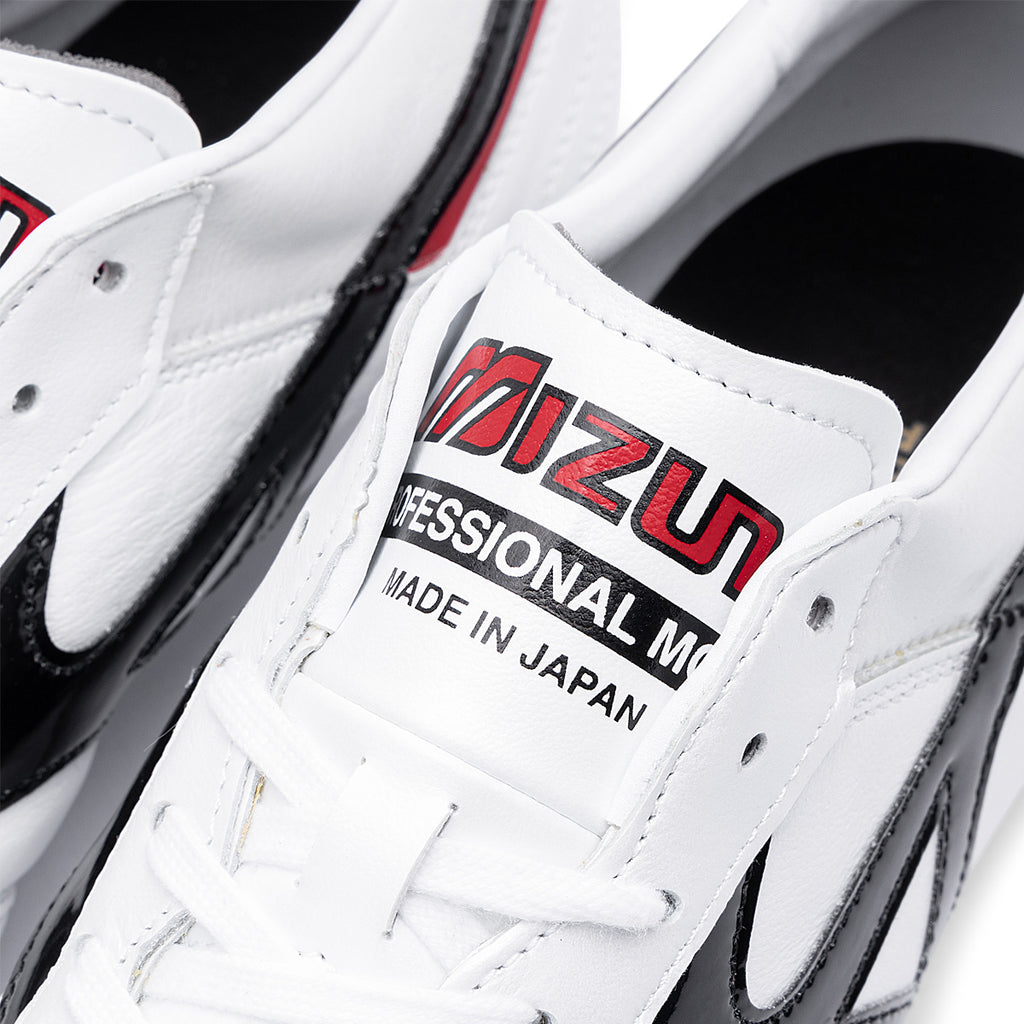 MIZUNO MORELIA II JAPAN - WHITE/BLACK/CHINESERED
