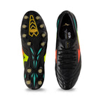 MIZUNO MORELIA NEO V BETA JAPAN FG - BLACK/LAVA ORANGE/ARCADIA
