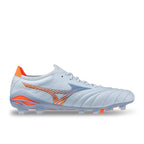 MIZUNO MORELIA NEO V BETA JAPAN FG - BLUE FINCH/CORNFLOWER BLUE/LAVA ORANGE