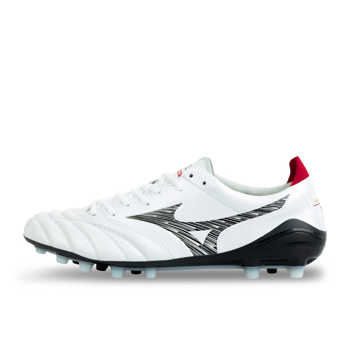 MIZUNO MORELIA NEO V ELITE AG - WHITE/BLACK/CHINESE RED