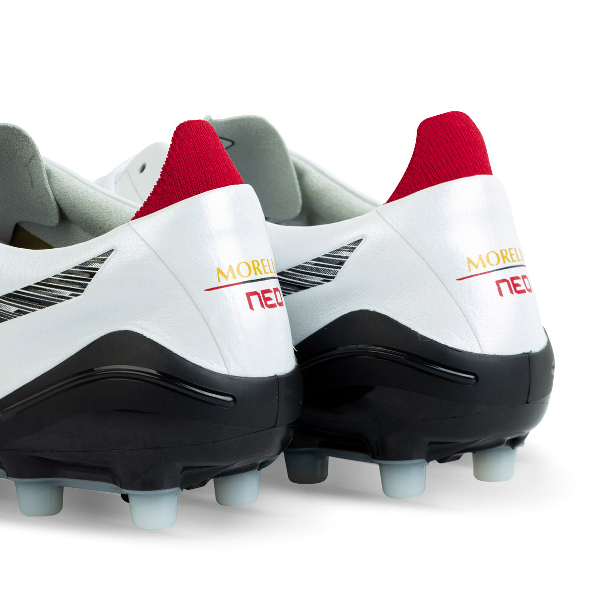 MIZUNO MORELIA NEO V ELITE AG - WHITE/BLACK/CHINESE RED