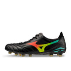 MIZUNO MORELIA NEO V ELITE FG - BLACK/LAVA ORANGE/ARCADIA