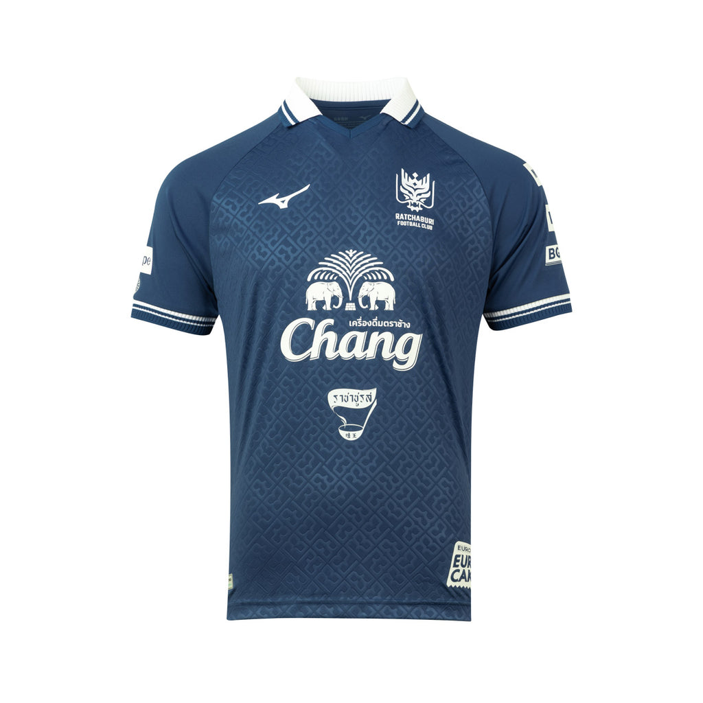 MIZUNO RATCHABURI FC 2026/2027 AWAY JERSEY - NAVY/WHITE