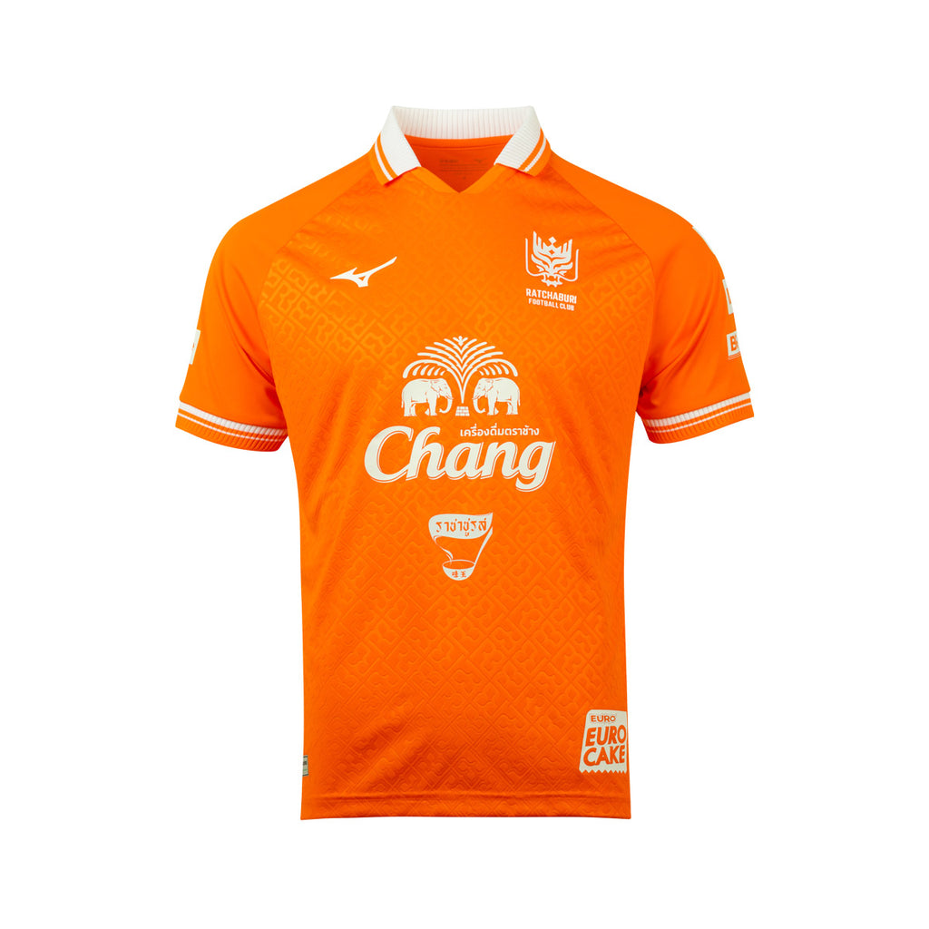 MIZUNO RATCHABURI FC 2026/2027 HOME JERSEY - ORANGE/WHITE