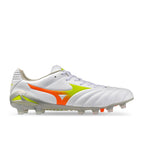 MIZUNO MONARCIDA NEO III PRO FG - WHITE/EVENING PRIMROSE/LAVA ORANGE