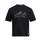 MIZUNO MORELIA ART PRINT TEE - BLACK