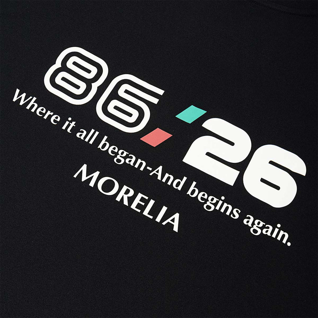 MIZUNO MORELIA ART PRINT TEE - BLACK