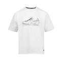 MIZUNO MORELIA ART PRINT TEE - WHITE