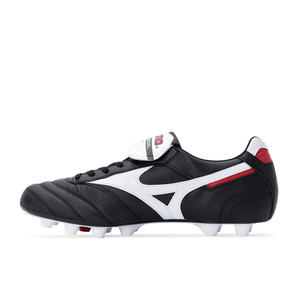MIZUNO MORELIA II JAPAN - BLACK/WHITE/CHINESERED