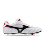 MIZUNO MORELIA II PRO FG - WHITE/BLACK/CHINESE RED