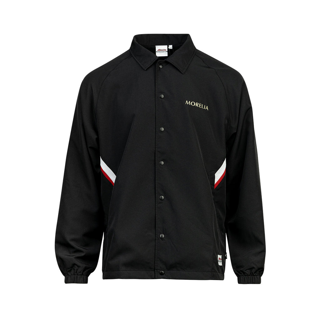 MIZUNO MORELIA LIGHT WOVEN BOMBER JACKET - BLACK