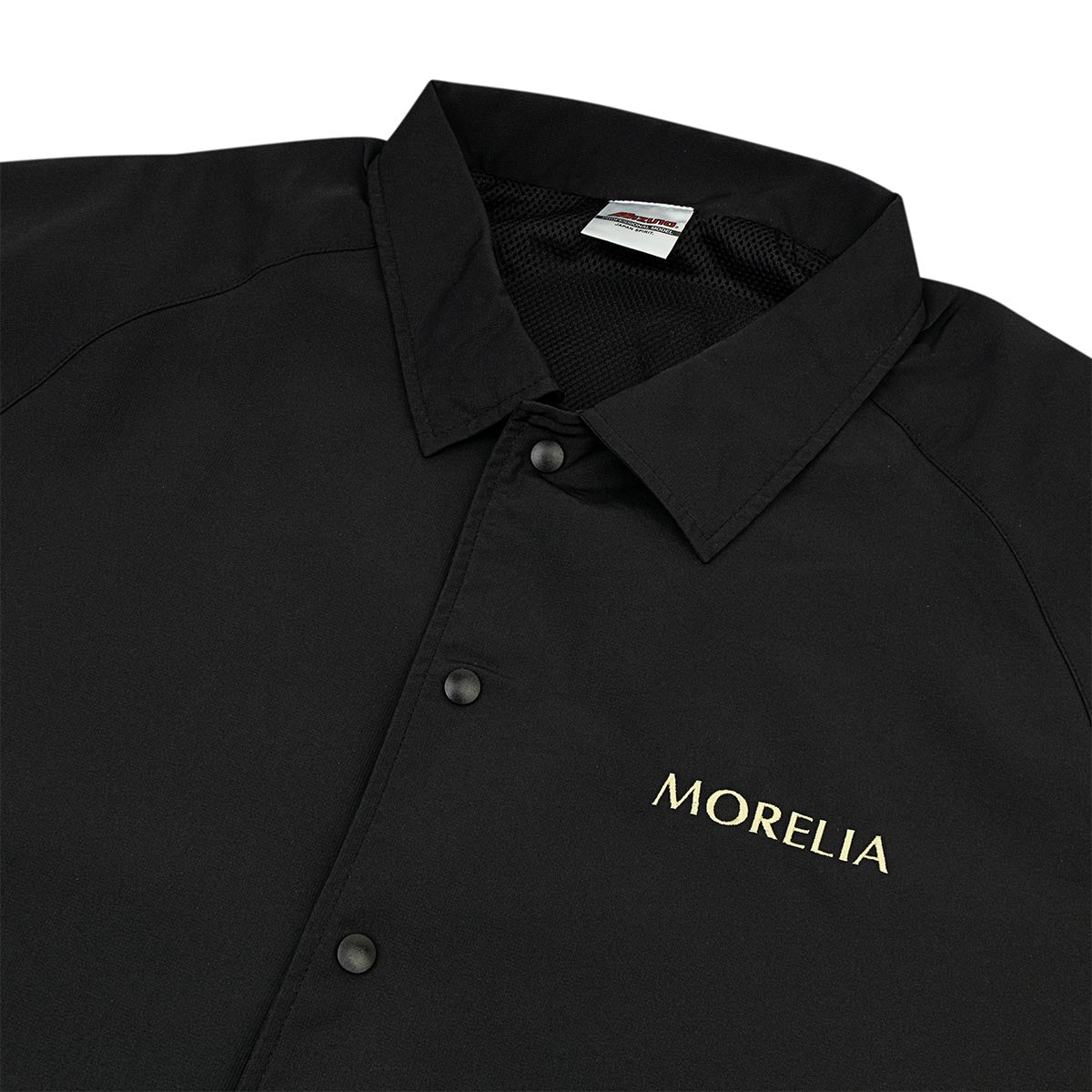 MIZUNO MORELIA LIGHT WOVEN BOMBER JACKET - BLACK