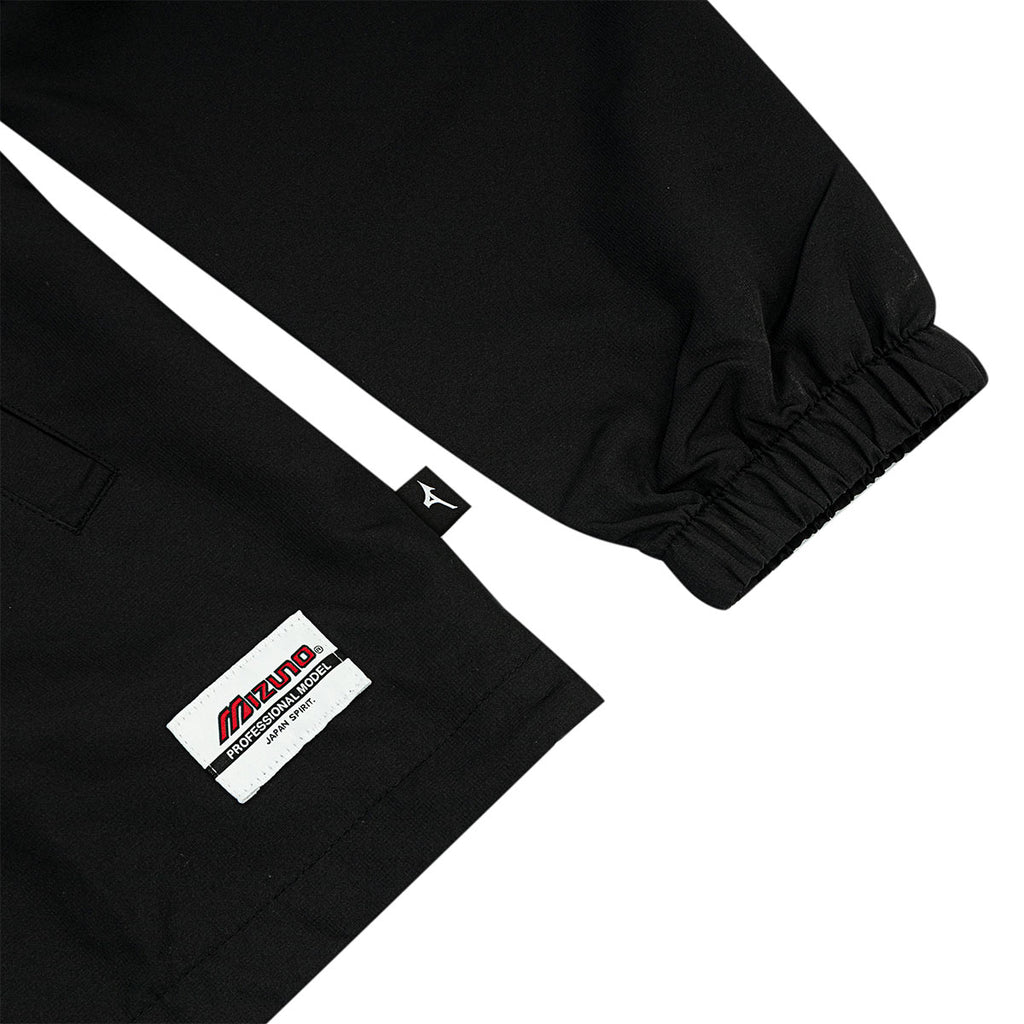 MIZUNO MORELIA LIGHT WOVEN BOMBER JACKET - BLACK