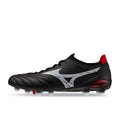 MIZUNO MORELIA NEO V BETA ELITE FG - BLACK/WHITE/CHINESE RED