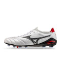 MIZUNO MORELIA NEO V BETA JAPAN FG - WHITE/BLACK/CHINESE RED