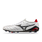 MIZUNO MORELIA NEO V BETA JAPAN FG - WHITE/BLACK/CHINESE RED