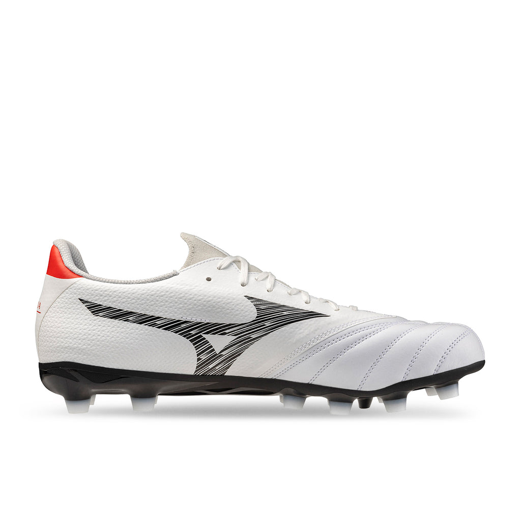 MIZUNO MORELIA NEO V BETA SELECT FG - WHITE/BLACK/CHINESE RED