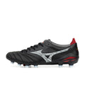 MIZUNO MORELIA NEO V JAPAN FG - BLACK/WHITE/CHINESE RED