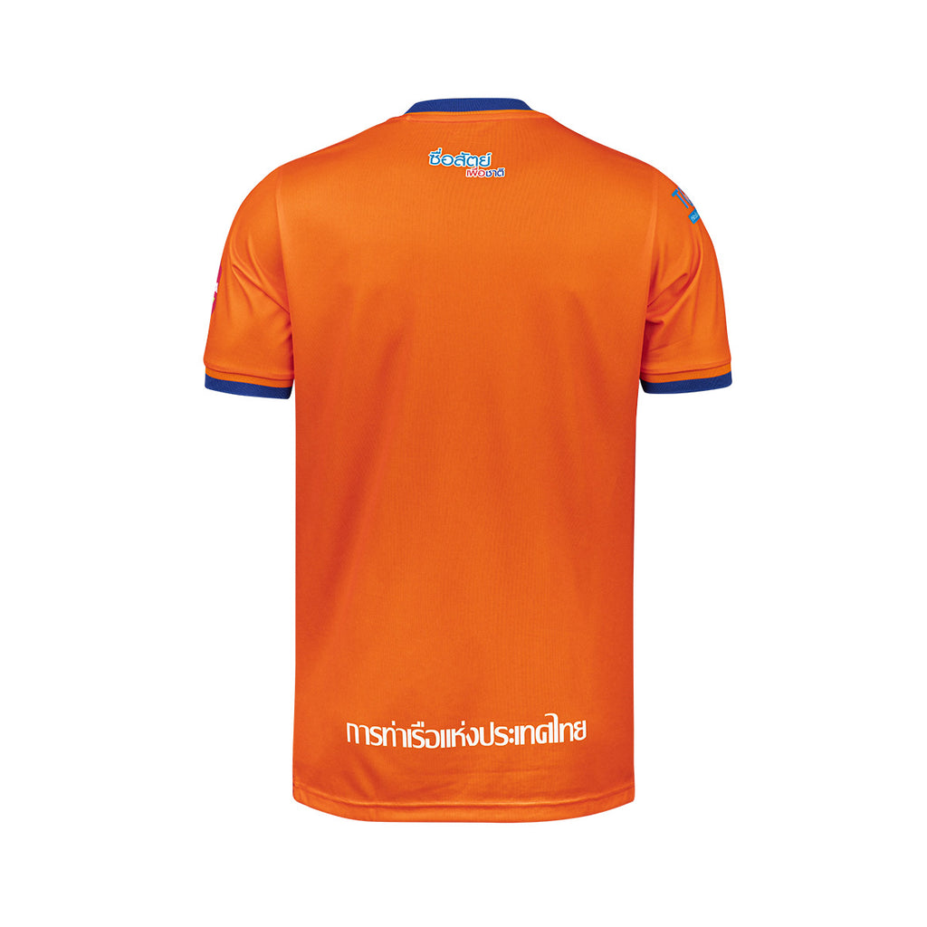 MIZUNO PORT FC 2025/2026 HOME REPLICA JERSEY - ORANGE/BLUE