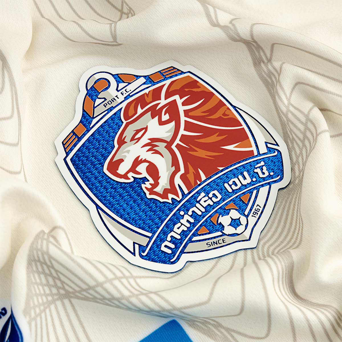 MIZUNO PORT FC 2026/2027 AWAY REPLICA JERSEY - CREAM/BROWN