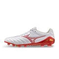 MIZUNO MONARCIDA NEO III PRO FG - WHITE/MORELIA 40TH RED