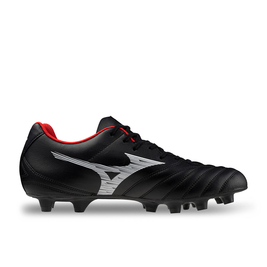 MIZUNO MONARCIDA NEO III SELECT FG - BLACK/WHITE/CHINESERED