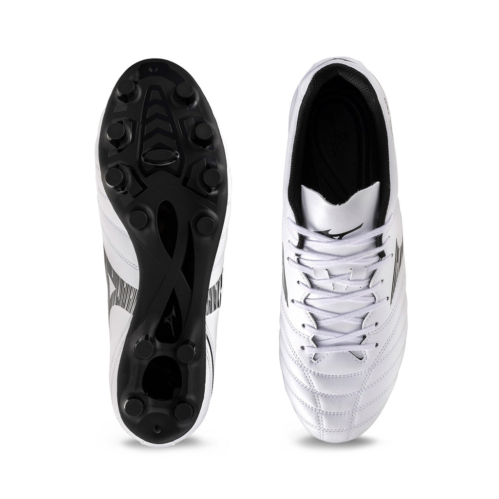 MIZUNO MONARCIDA NEO III SELECT FG - WHITE/BLACK/CHINESERED