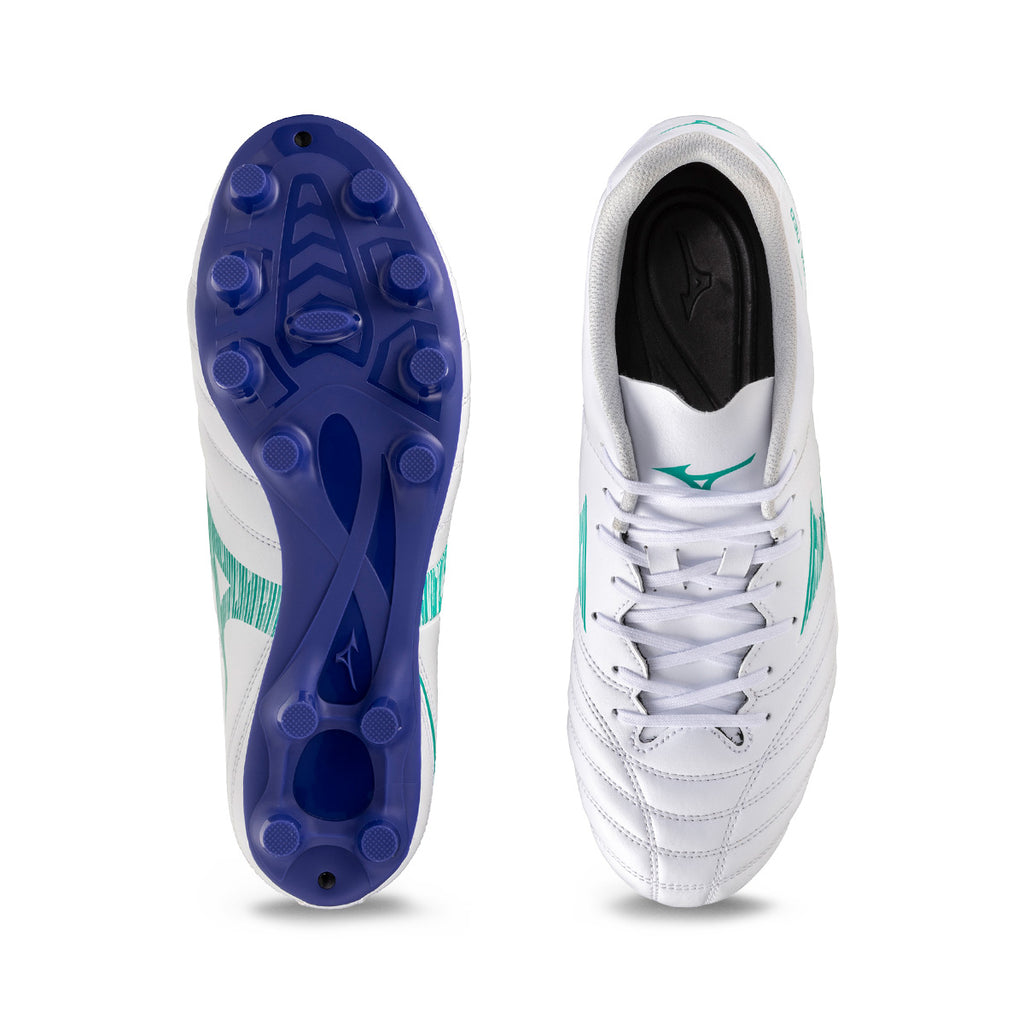 MIZUNO MONARCIDA NEO III SELECT FG - WHITE/ARCADIA