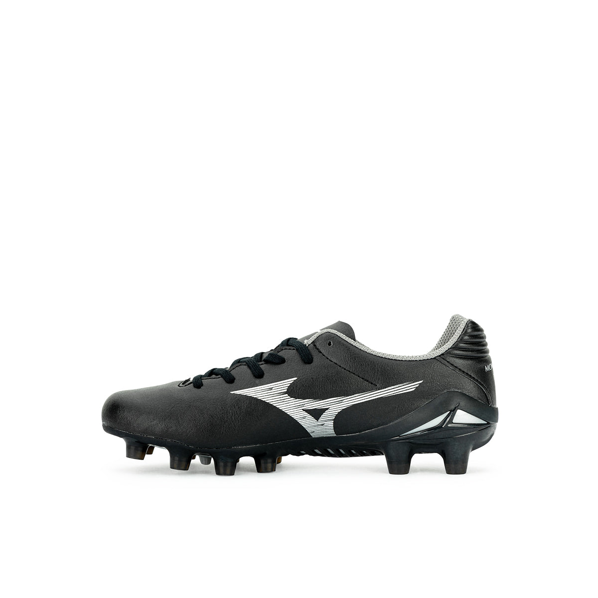 MIZUNO MONARCIDA NEO III PRO JR FG - BLACK/GALAZY SILVER/DARK SHADOW