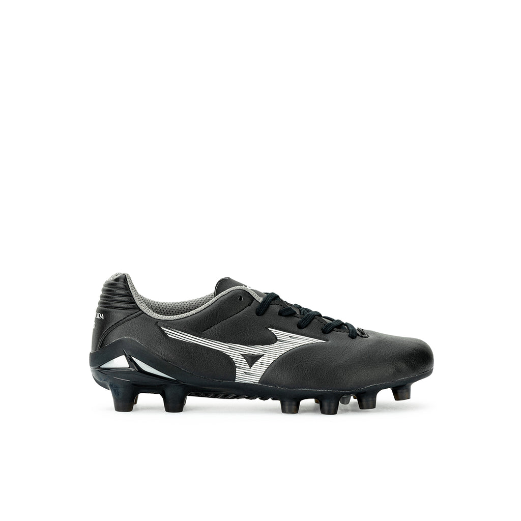 MIZUNO MONARCIDA NEO III PRO JR FG - BLACK/GALAZY SILVER/DARK SHADOW