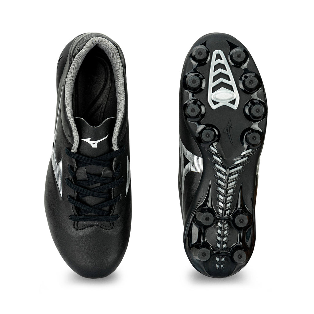 MIZUNO MONARCIDA NEO III PRO JR FG - BLACK/GALAZY SILVER/DARK SHADOW