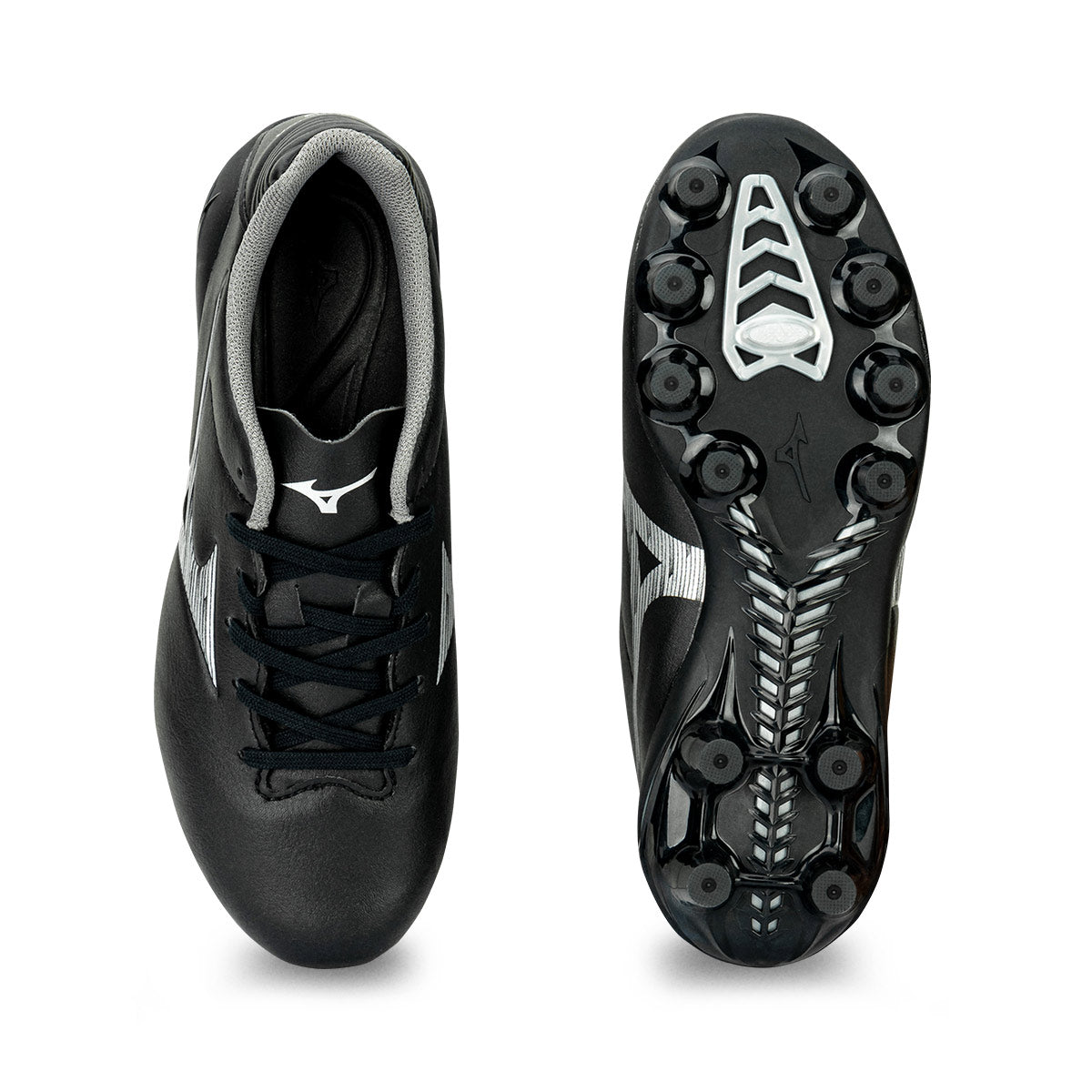 MIZUNO MONARCIDA NEO III PRO JR FG - BLACK/GALAZY SILVER/DARK SHADOW
