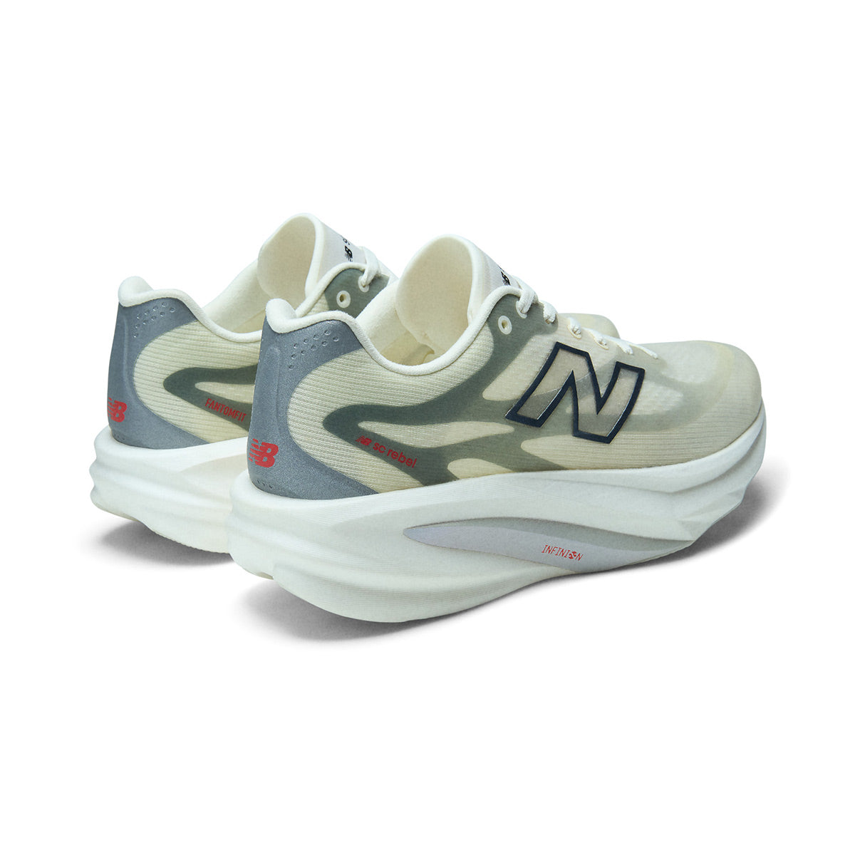 NEW BALANCE MEN SUPERCOMP REBEL V1 - ANGORA/SLATEGREY