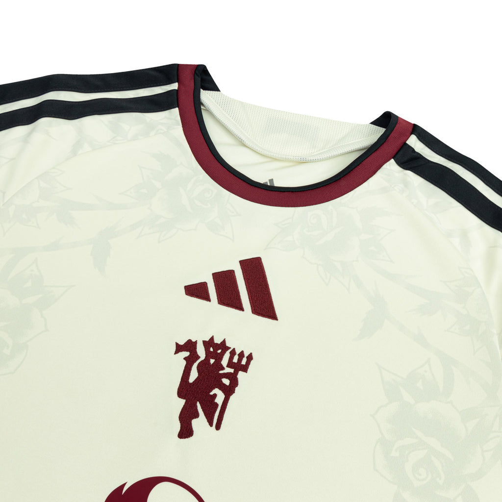 ADIDAS MANCHESTER UNITED 2026/2027 THIRD REPLICA JERSEY - IVORY