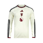 ADIDAS MANCHESTER UNITED 2026/2027 THIRD REPLICA LONG SLEEVE JERSEY - IVORY