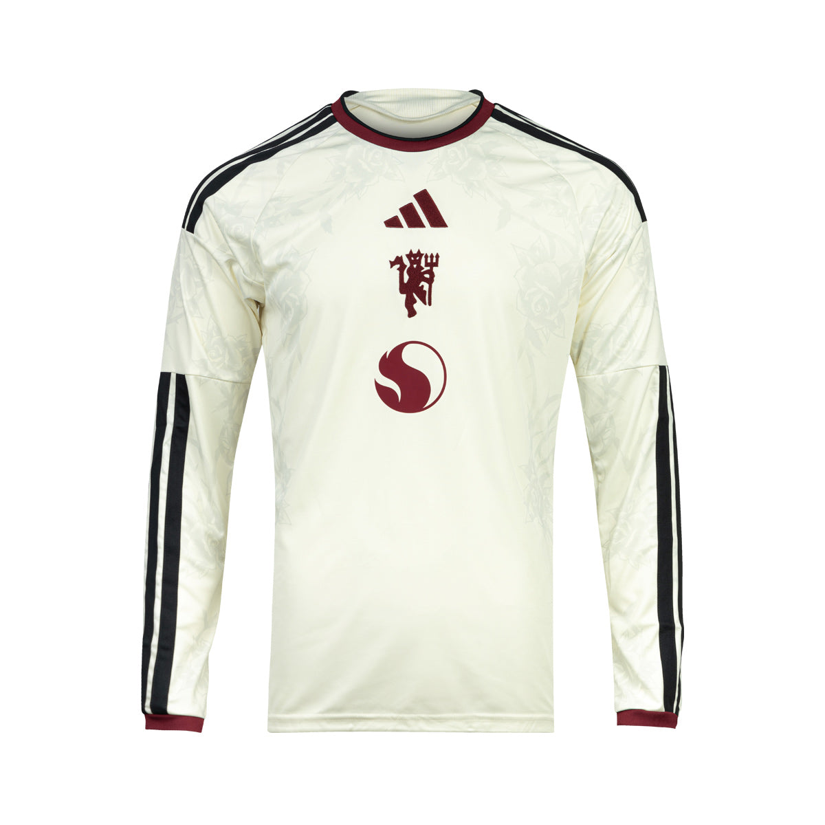 ADIDAS MANCHESTER UNITED 2026/2027 THIRD REPLICA LONG SLEEVE JERSEY - IVORY