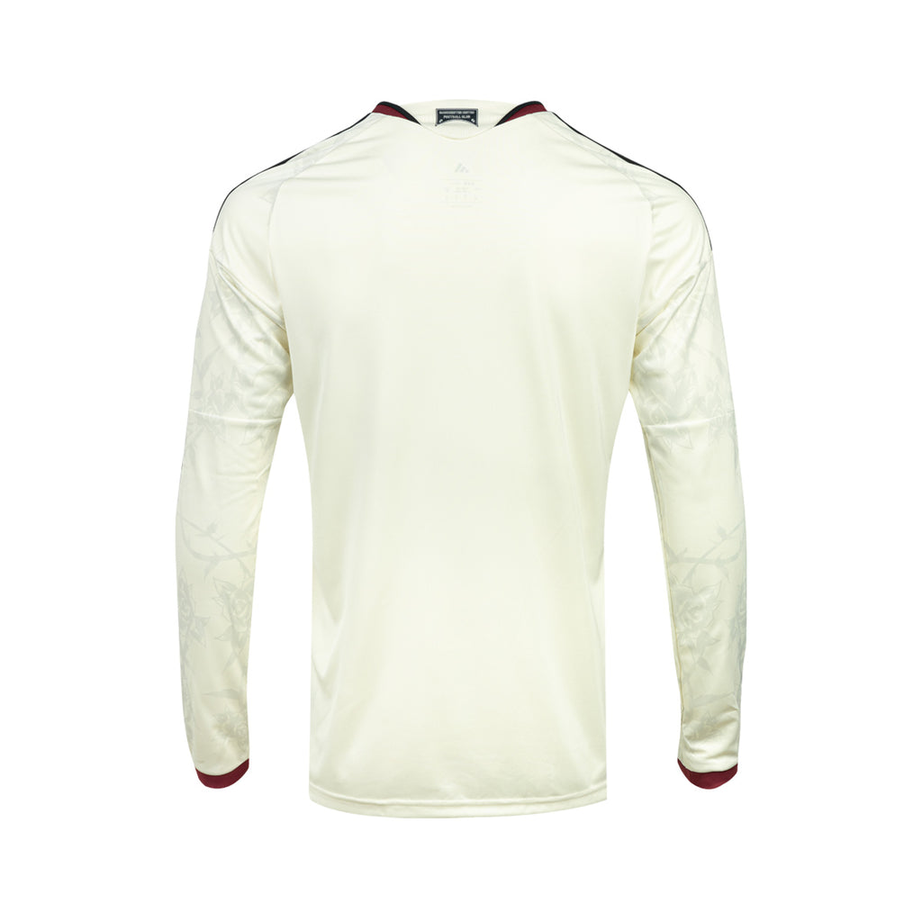 ADIDAS MANCHESTER UNITED 2026/2027 THIRD REPLICA LONG SLEEVE JERSEY - IVORY