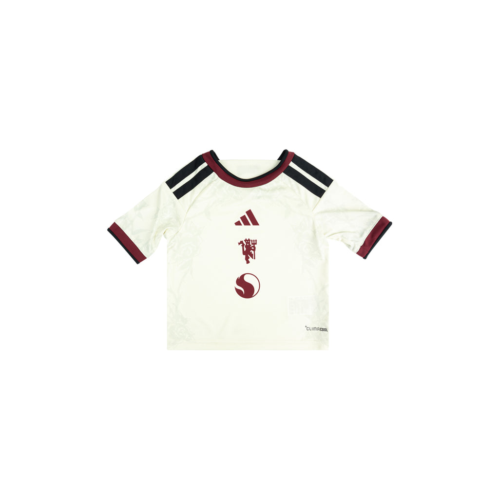 ADIDAS MANCHESTER UNITED 2026/2027 THIRD MINI JERSEY - IVORY