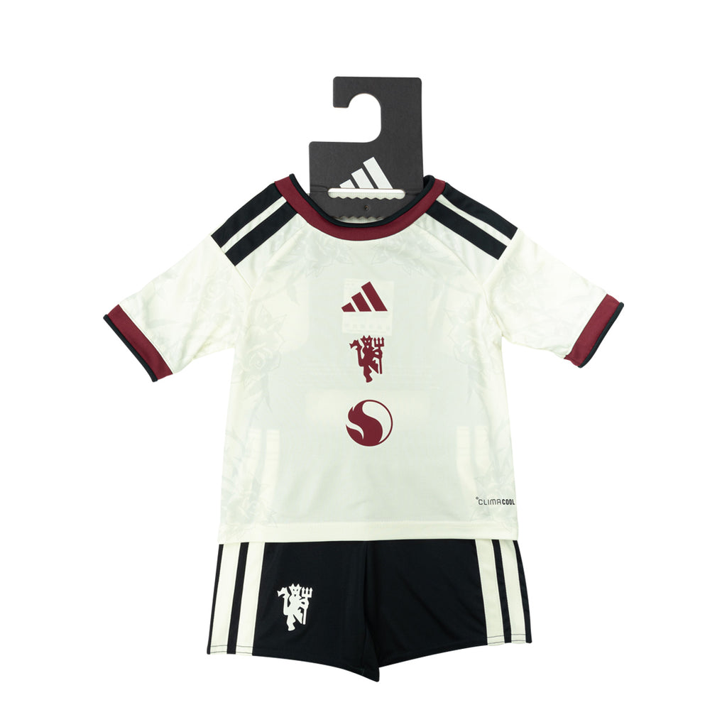 ADIDAS MANCHESTER UNITED 2026/2027 THIRD MINI JERSEY - IVORY