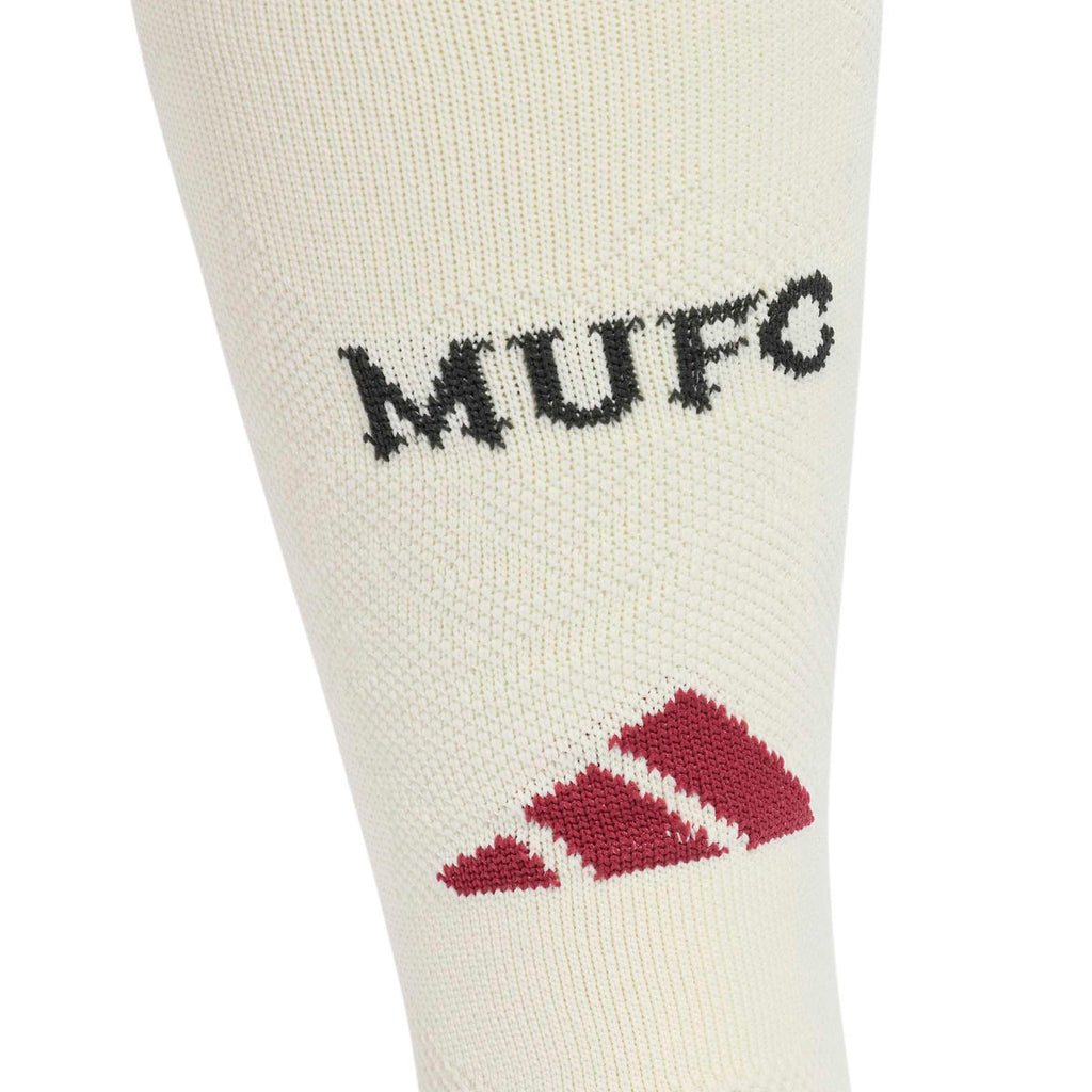 ADIDAS MANCHESTER UNITED 2026/2027 THIRD SOCKS - IVORY