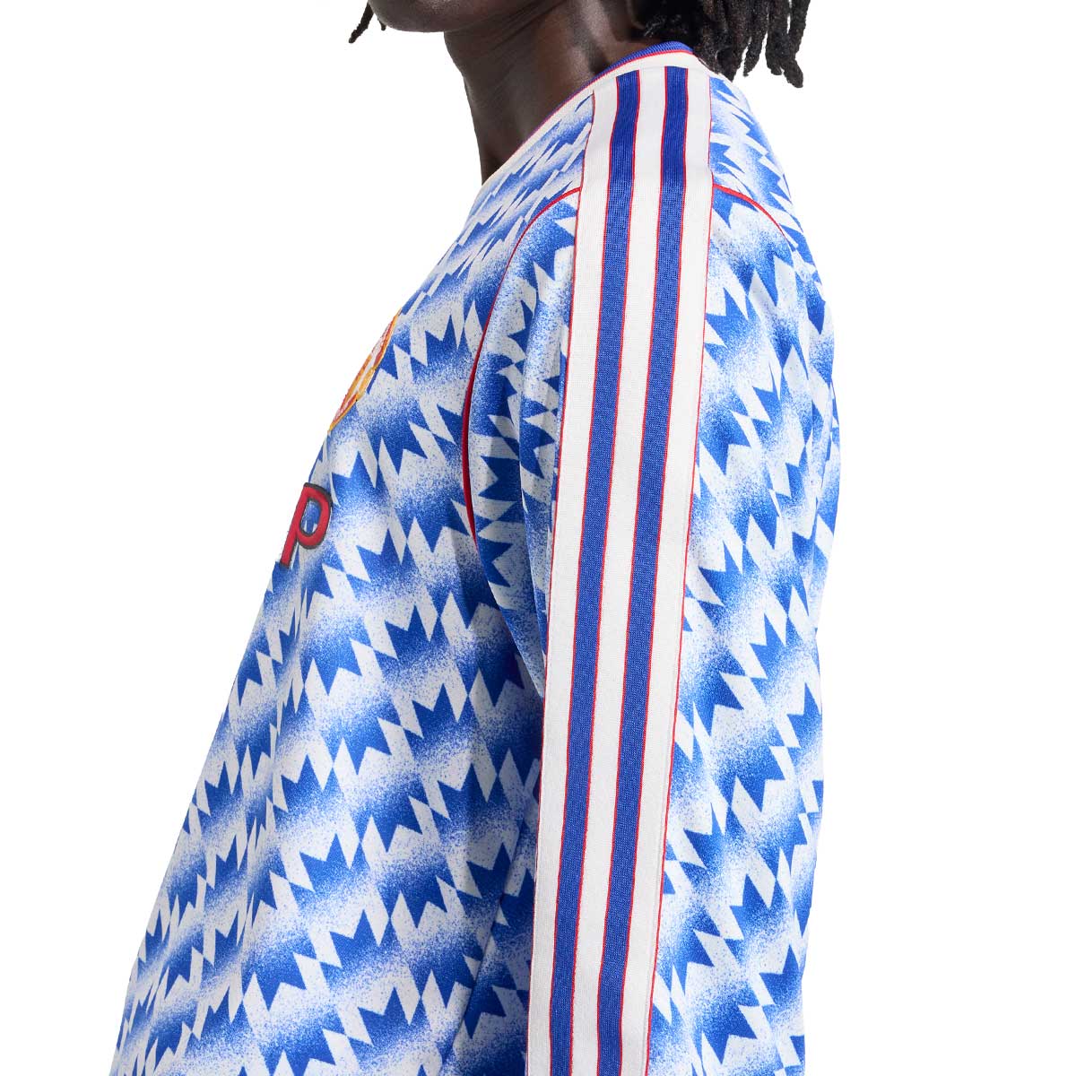 ADIDAS MANCHESTER UNITED 1990 AWAY LONG SLEEVE JERSEY - MULTICOLOR