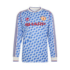 ADIDAS MANCHESTER UNITED 1990 AWAY LONG SLEEVE JERSEY - MULTICOLOR