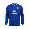 ADIDAS MANCHESTER UNITED 2026/2027 AWAY PLAYER LONG SLEEVE JERSEY - TEAM ROYAL BLUE