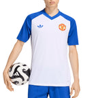 ADIDAS MANCHESTER UNITED 2026/2027 PRE SHIRT - WHITE/TEAM ROYAL BLUE