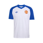 ADIDAS MANCHESTER UNITED 2026/2027 PRE SHIRT - WHITE/TEAM ROYAL BLUE