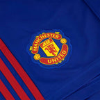 ADIDAS MANCHESTER UNITED 2026/2027 AWAY KIDS SHORTS - TEAM ROYAL BLUE
