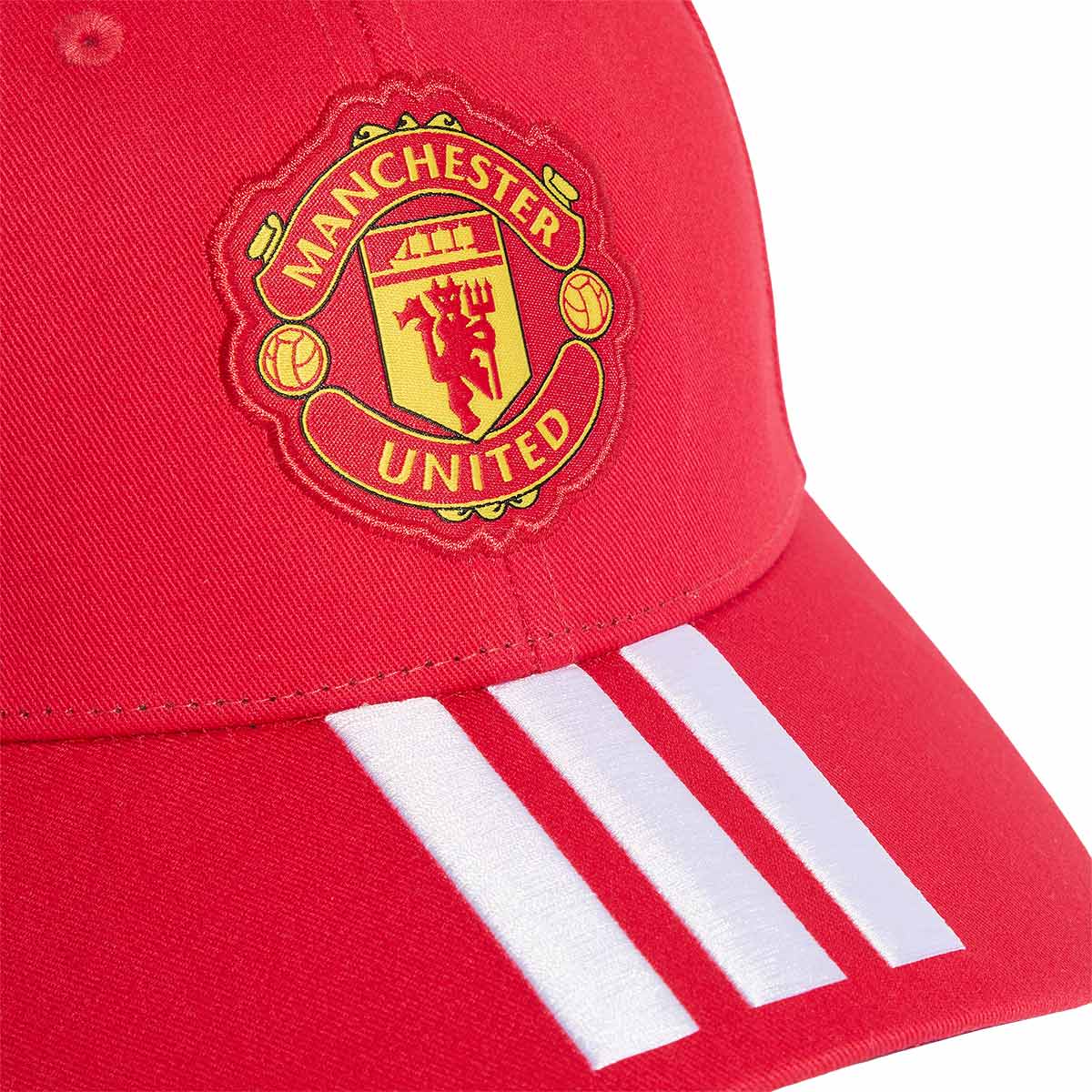 ADIDAS MANCHESTER UNITED 2026/2027 BASEBALL CAP - MUFC RED/WHITE
