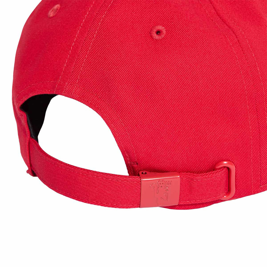 ADIDAS MANCHESTER UNITED 2026/2027 BASEBALL CAP - MUFC RED/WHITE