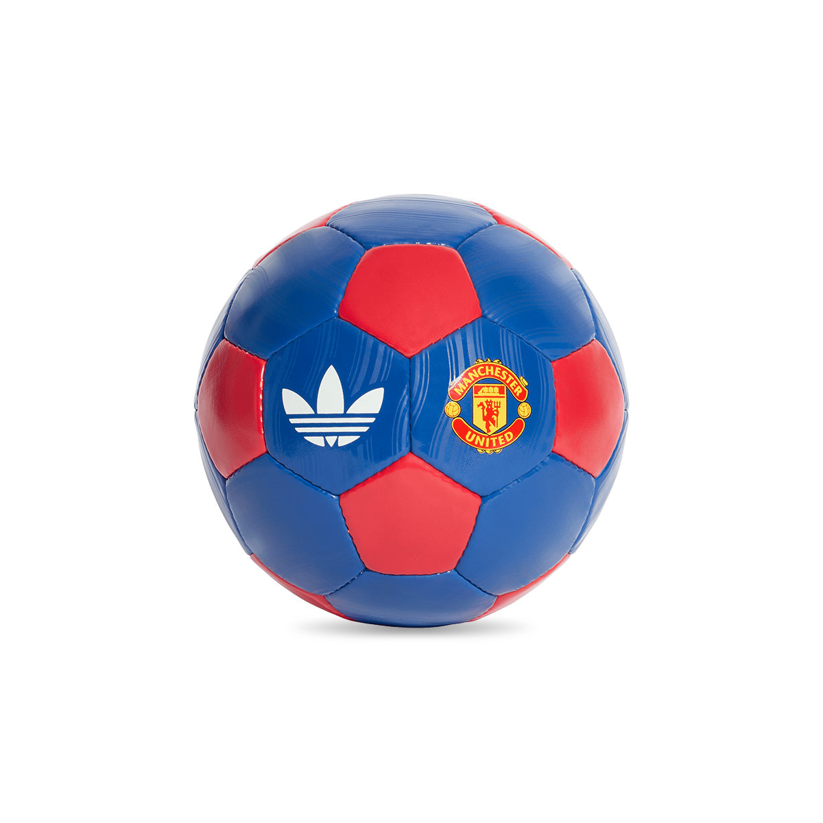 ADIDAS MANCHESTER UNITED 2026/2027 AWAY CLUB BALL - MUFC RED/TEAM ROYAL BLUE