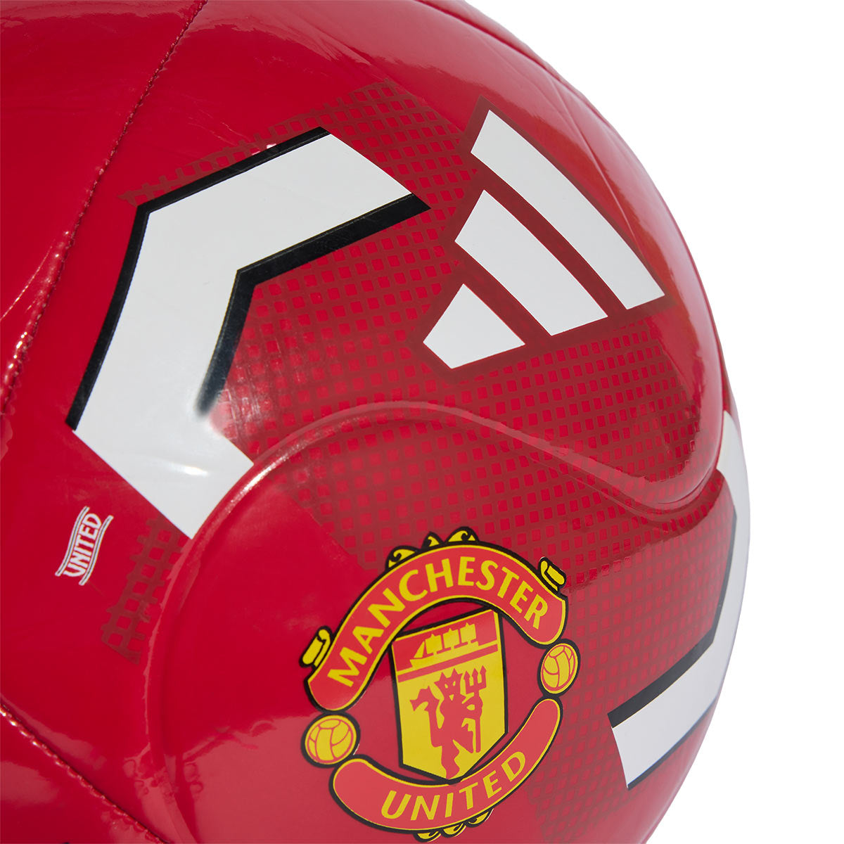ADIDAS MANCHESTER UNITED 2026/2027 HOME CLUB BALL - MUFC RED/WHITE
